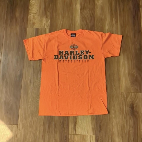 Harley Davidson Graphic Biker Motorcycle T-shirt - Picture 2 of 4
